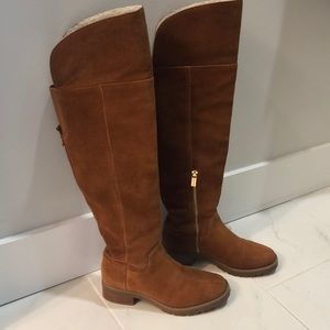 Michael Kors Over the Knee Suede Boots